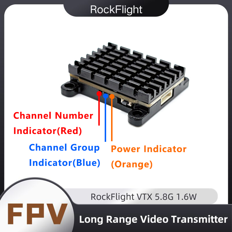 RockFlight TX663 VTX 5.8G 48CH - Fpv Drone Vtx のレビューと価格