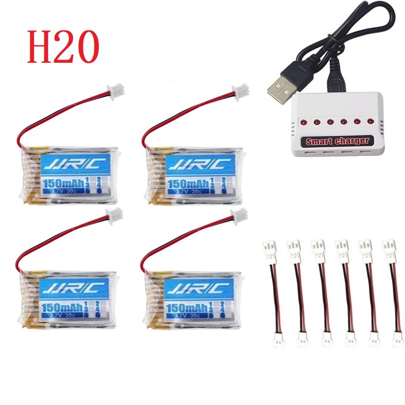 JJRC H20純正バッテリー 3.7V 150mAh JJ - Eachine Drone E010 のレビューと価格
