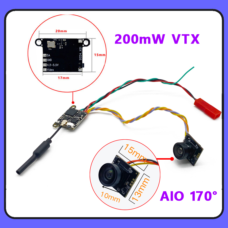 SLONWAKE 5.8G 1200TVL FPV カメラ  - Fpv Drone Vtx のレビューと価格