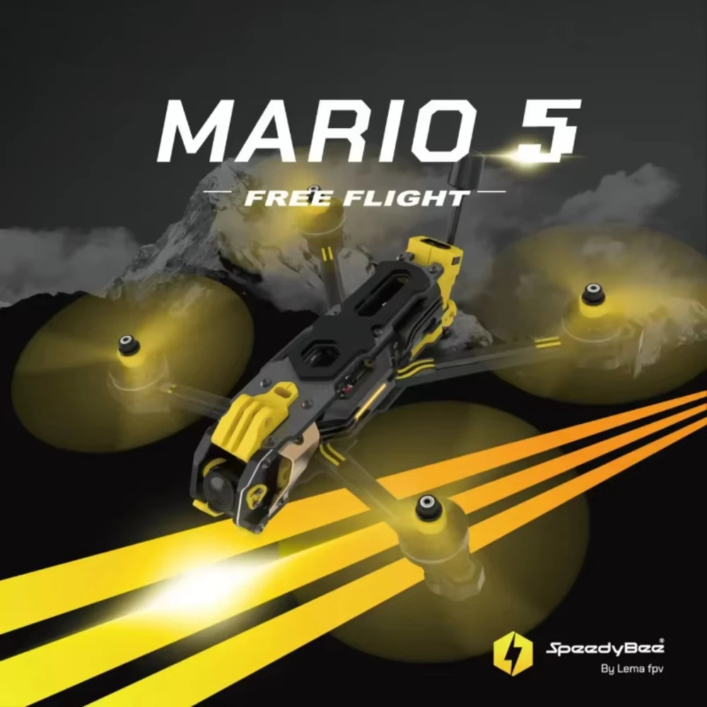 Speedybee マリオ5 O4 フレームキット DC/X - Fpv Drone Kit のレビューと価格