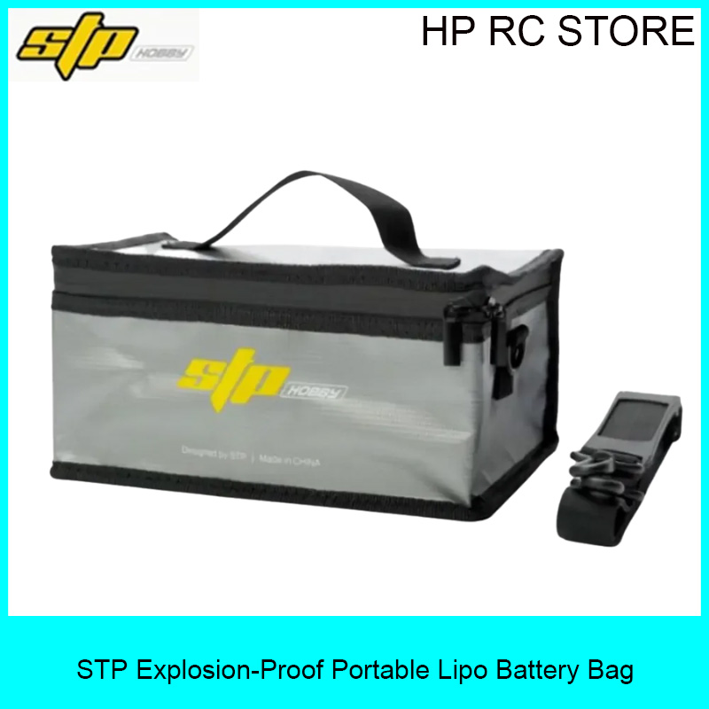 STP 耐火防水防爆ポータブルリポバッテリー安全バッグ FP - Fpv Drone Bag のレビューと価格